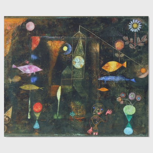 Paul Klee Fish Magic Cadeaupapier (Vlak)