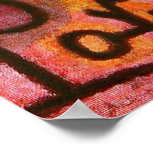 Paul Klee Flora di Roccia Poster (Hoek)