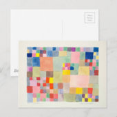 Paul Klee, Flora op zand Briefkaart (Voorkant / Achterkant)