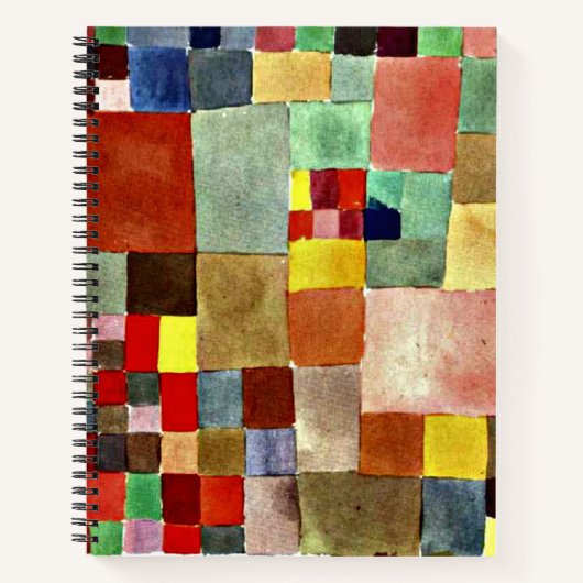 Paul Klee - Flora op Zand Notitieboek (Voorkant)