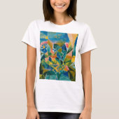 Paul Klee - Flower Bed T-shirt (Voorkant)