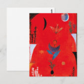 Paul Klee Flower Myth Briefkaart (Voorkant / Achterkant)