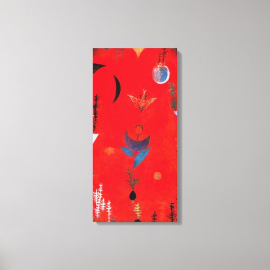 Paul Klee Flower Myth Canvas Wrap Afdruk (Voorkant)