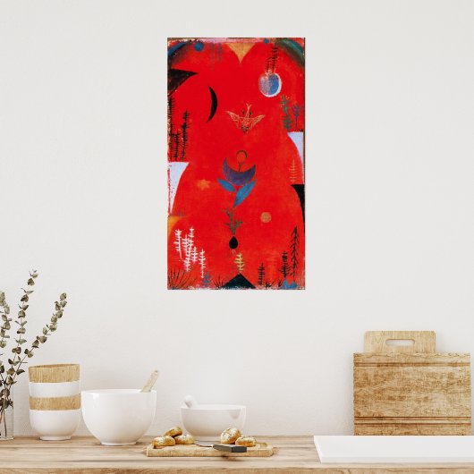 Paul Klee Flower Myth Poster (Keuken)