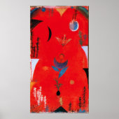 Paul Klee Flower Myth Poster (Voorkant)