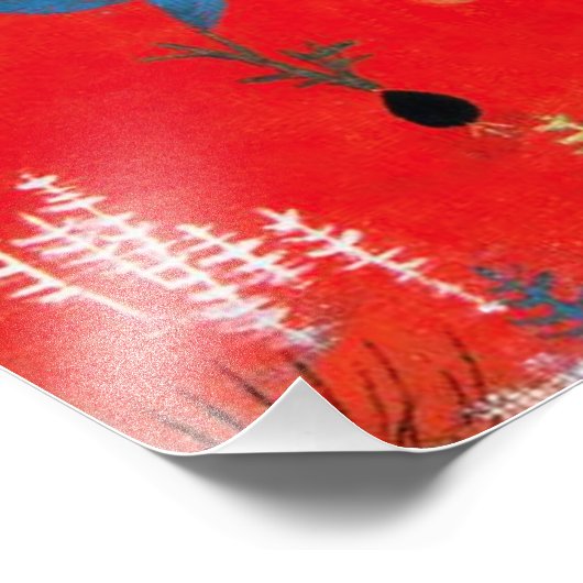 Paul Klee Flower Myth Print Foto Afdruk (Hoek)