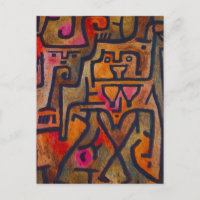 Paul Klee Forest Witch Briefkaart