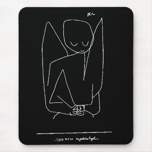 Paul Klee, "Forgetful Angel" Muismat (Voorkant)