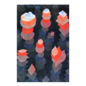 Paul Klee - Groei van de nacht Planten Foto Afdruk (Voorkant)