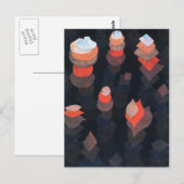 Paul Klee- Groei van de nachtelijke planten Briefkaart (Voorkant / Achterkant)