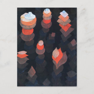 Paul Klee- Groei van de nachtelijke planten Briefkaart