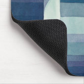 Paul Klee Harbinger van de herfst.  blauwe kunst Muismat (Hoek)