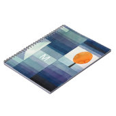 Paul Klee Harbinger van de herfst. blauwe kunst Notitieboek (Linkerzijde)