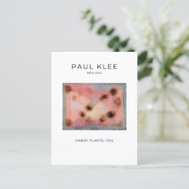 Paul Klee, Hardy Planten - Modern Abstracte Art Briefkaart