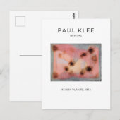 Paul Klee, Hardy Planten - Modern Abstracte Art Briefkaart (Voorkant / Achterkant)
