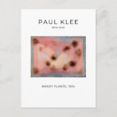 Paul Klee, Hardy Planten - Modern Abstracte Art Briefkaart (Voorkant)