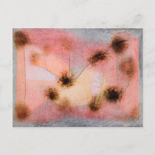 Paul Klee - Hardy Plants Briefkaart (Voorkant)