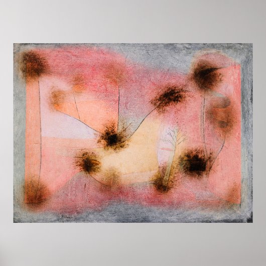 Paul Klee - Hardy Plants Poster (Voorkant)