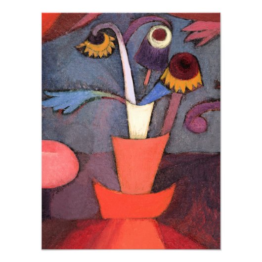 Paul Klee, Herfstbloem, Foto Afdruk (Voorkant)