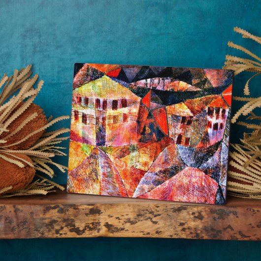 Paul Klee - Het hotel, Fotoplaat (Zijkant)