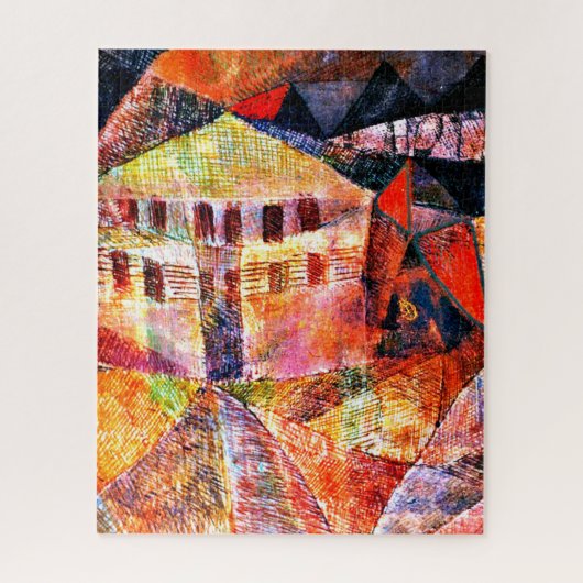 Paul Klee, Het Hotel, Legpuzzel (Verticaal)