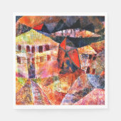 Paul Klee, Het Hotel, Servet (Voorkant)
