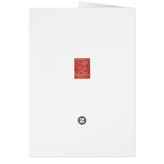 Paul Klee, het Man van Verwardheid - Fijne Kunst K (Achterkant)