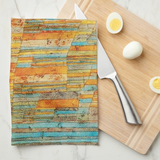 Paul Klee Highways en Byways Kitchen Towel Theedoek (Quarter Fold)