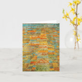 Paul Klee Highways en Byways Note Kaart (Gele Bloem)