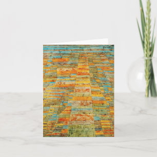 Paul Klee Highways en Byways Note Kaart