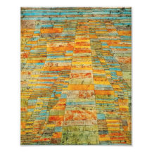 Paul Klee Highways en Byways Photo Print