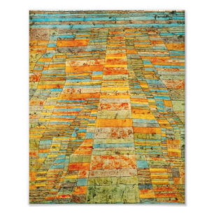 Paul Klee Highways en Byways Photo Print Foto Afdruk