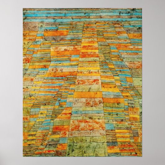 Paul Klee Highways en Byways Poster (Voorkant)