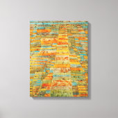 Paul Klee Highways en Byways Poster Canvas Afdruk (Voorkant)