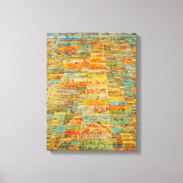 Paul Klee Highways en Byways Poster Canvas Afdruk