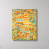Paul Klee Highways en Byways Poster Canvas Afdruk (Voorkant)