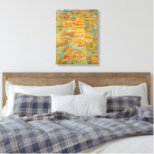 Paul Klee Highways en Byways Poster Canvas Afdruk (Insitu (Slaapkamer))