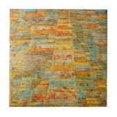 Paul Klee Highways en Byways Tile Tegeltje (Voorkant)