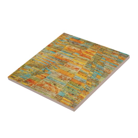 Paul Klee Highways en Byways Tile Tegeltje (Zijkant)