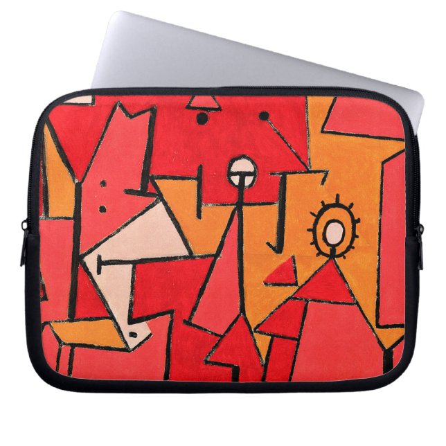 Paul Klee, Hitte, Laptop Sleeve (Voorkant)