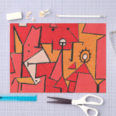 Paul Klee - Hitte, Tissuepapier (Craft)
