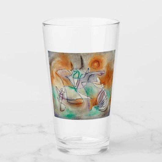 Paul Klee Howling Dog Glas (Voorkant)