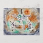 Paul Klee - Huilende Hond, Briefkaart (Voorkant)