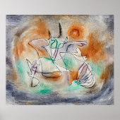 Paul Klee - Huilende Hond, Poster (Voorkant)