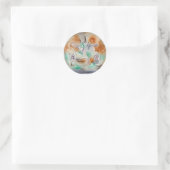 Paul Klee - Huilende Hond, Ronde Sticker (Tas)