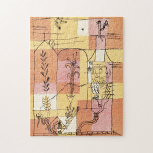 Paul Klee in de geest van Hoffmann - kleurrijk Legpuzzel
