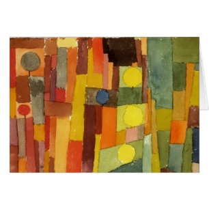 Paul Klee in de stijl van de Kairouan Waterverf Ar