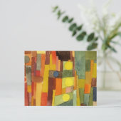 Paul Klee in de stijl van de Kairouan Waterverf Ar Briefkaart (Staand voorkant)