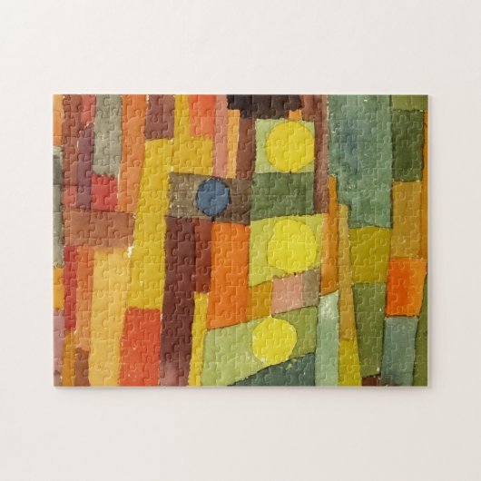 Paul Klee in de stijl van de Kairouan Waterverf Ar Legpuzzel (Horizontaal)