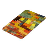 Paul Klee in de stijl van de Kairouan Waterverf Ar Magneet (Linkerzijde)